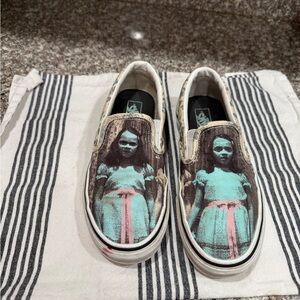 RARE Vans Horror Collection - The Shining Twins Slip-On Shoes